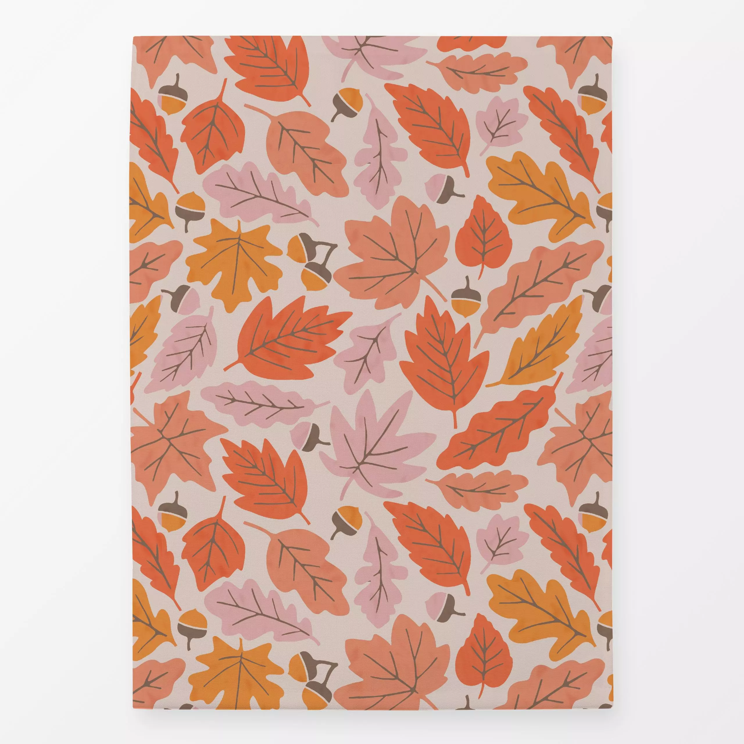 Geschirrtücher Herbstblätter Bunt - Symbole & Muster, Pflanzen & Botanik - von „Studio Kesse"; Blatt, Blätter, Laub, Herbst,...