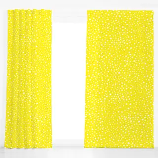 Dekovorhang Yellow Dots