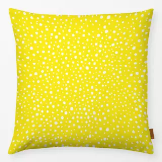 Kissen Yellow Dots