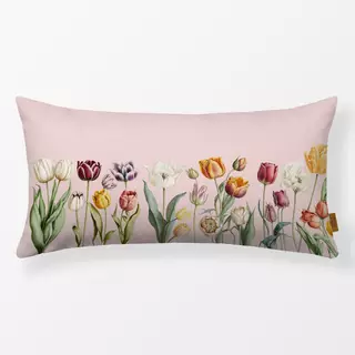 Kissen Tulpen Nostalgie pink