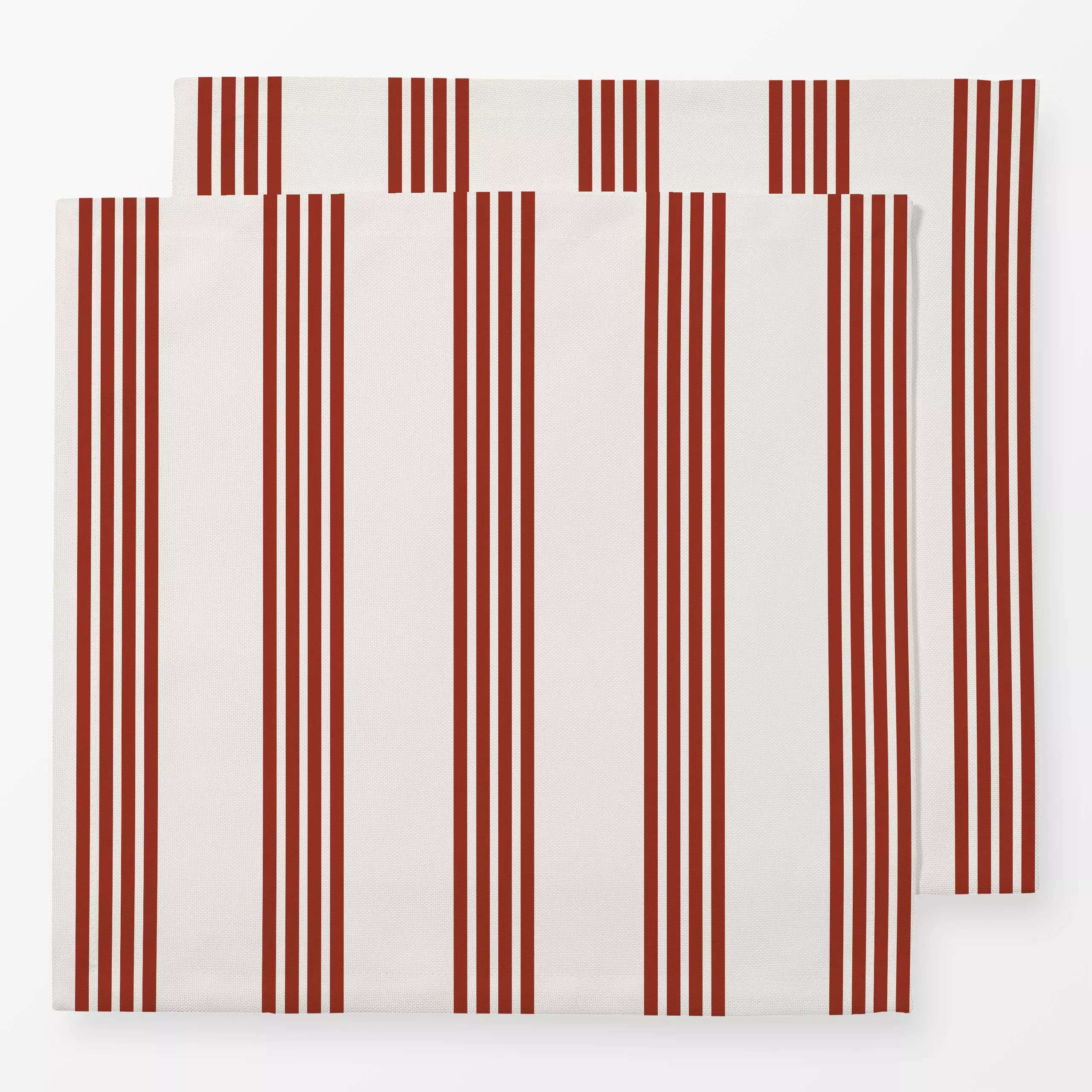 Servietten Weihnachten Streifen - Weihnachten, Symbole & Muster - von „Sara Maria"; minimal, Streifen, Winter, Nordisch, sca...