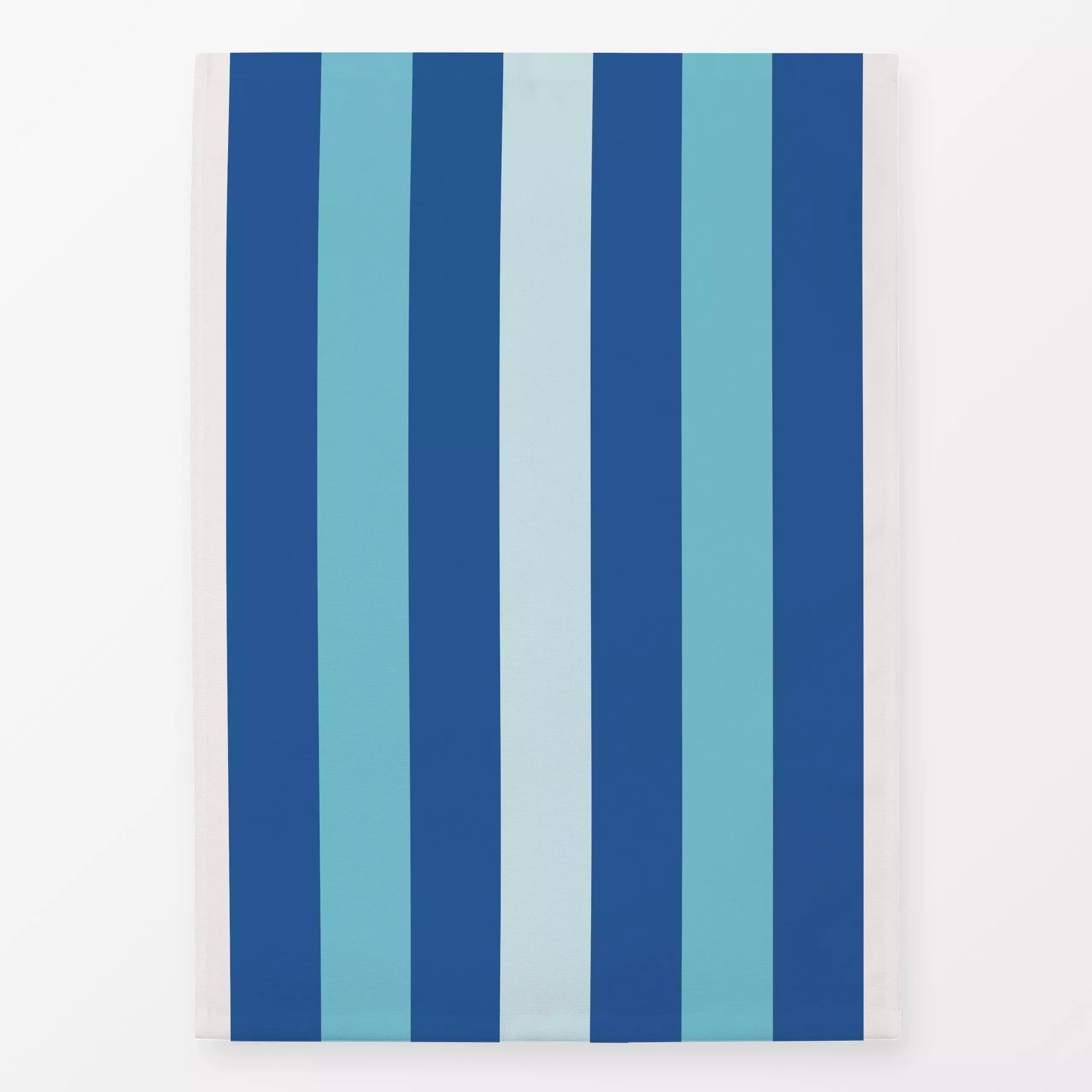 Geschirrtücher Streifen Vertikal Multi Blau - Sommer, Symbole & Muster - von „Kathrin Woo"; Streifen, maritim, stripes, gest...