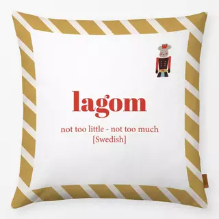 Kissen Wichtel Brief Maus