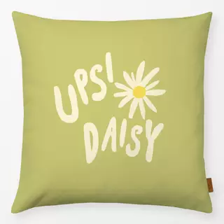 Kissen Upsi Daisy grün