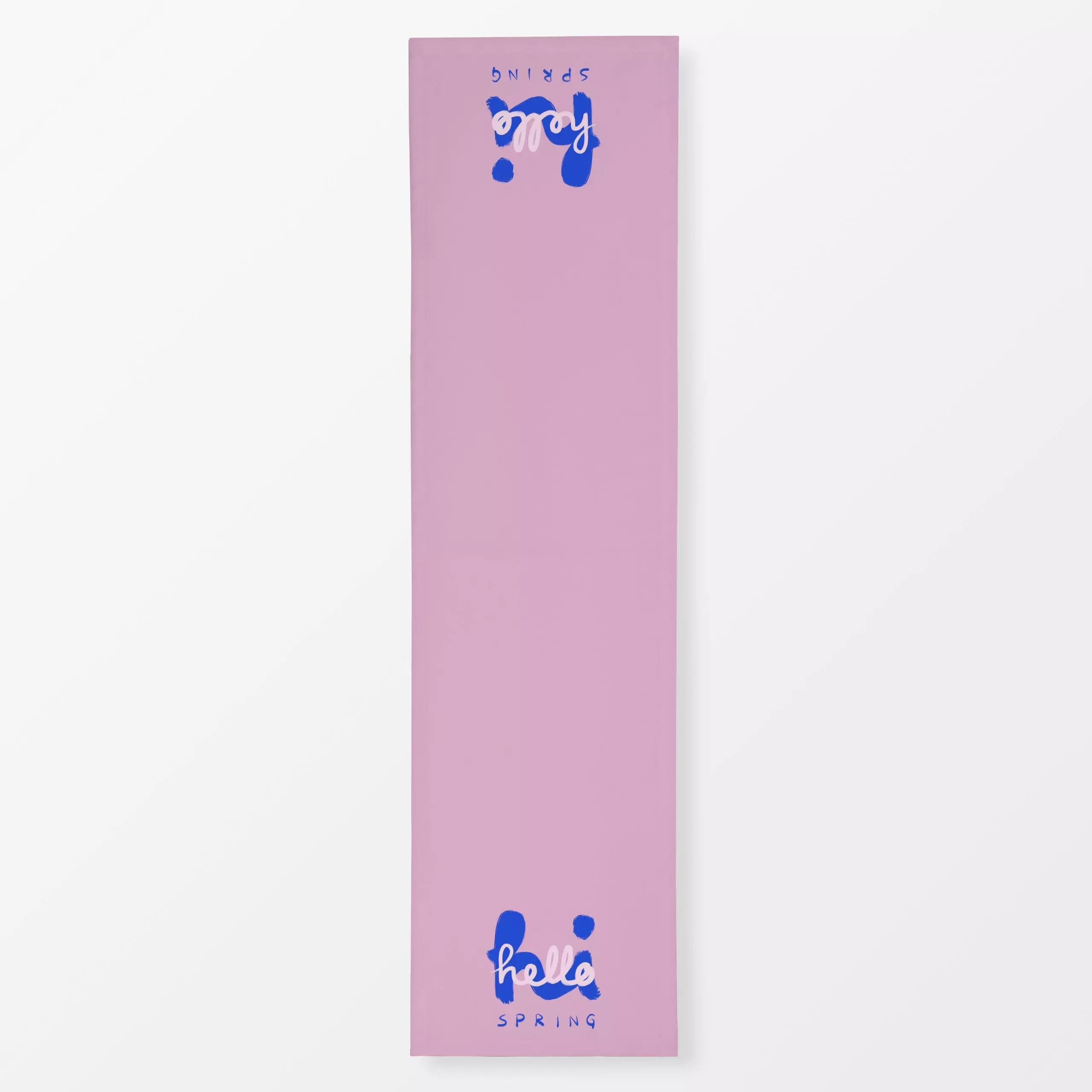 Tischläufer hi hello spring - Frühling, Sprüche & Schriftzüge, Ostern - von „Sophie Augustin Illustration"; Fruehling, hello...