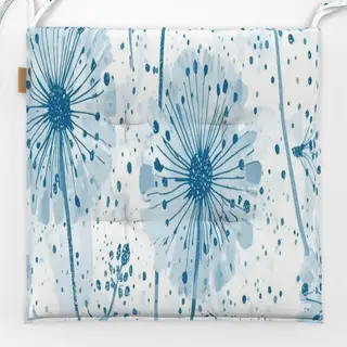 Sitzkissen blaue Pusteblume
