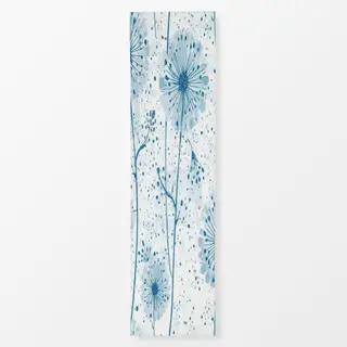 Tischläufer blaue Pusteblume