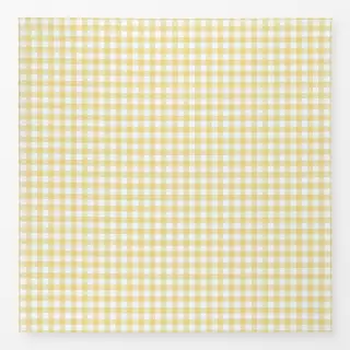 Tischdecke Vichy Gingham Karo gelb