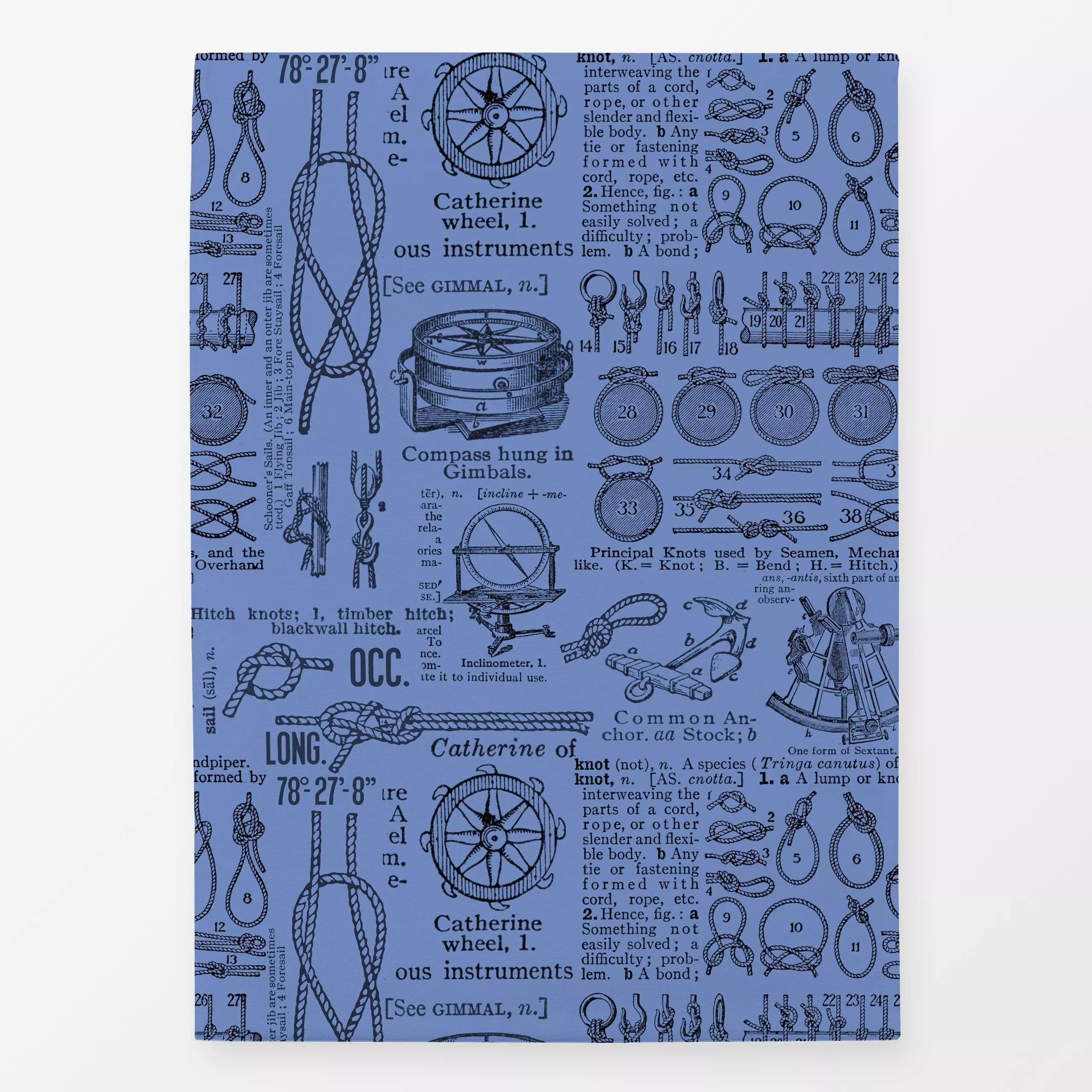 Geschirrtücher Vintage Nautical - Sommer, Retro & Vintage - von „Andrea Haase"; maritim, Reisen, Nostalgie, abenteuer, segel...