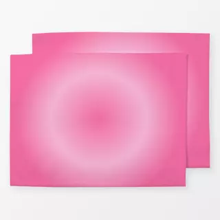 Tischset Gradient Pink Circle
