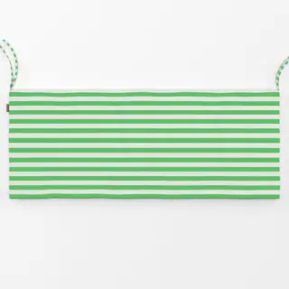 Bankauflage Streifen grün