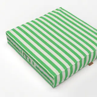 Bodenkissen Streifen grün