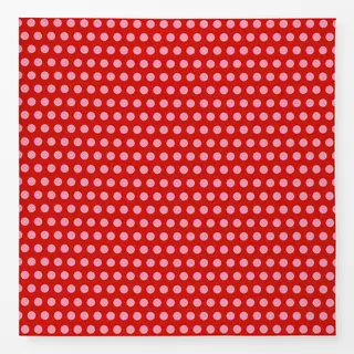 Tischdecke Polka Dots Rot Pink