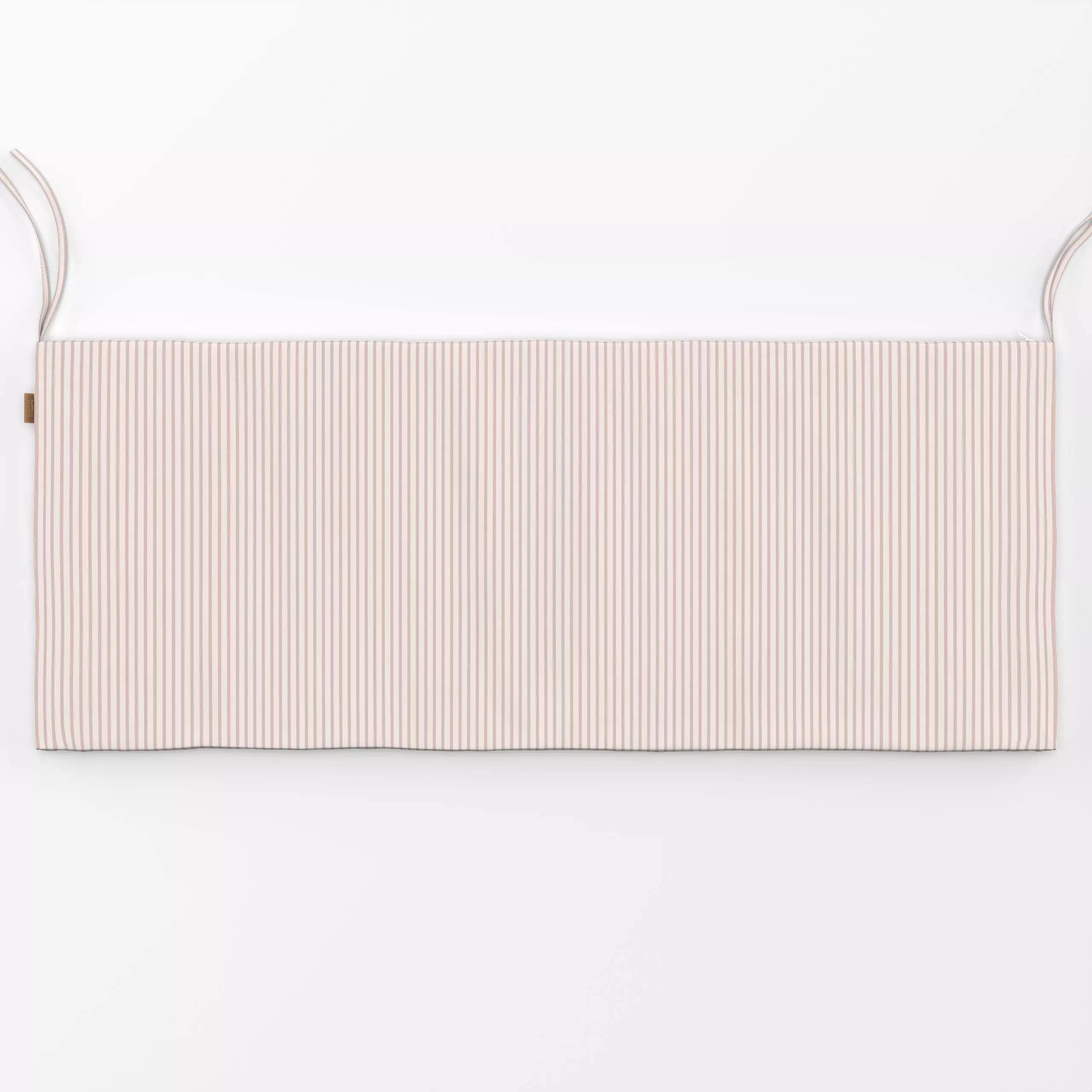 Bankauflage Stripes beige - Symbole & Muster - von „Kathrin Woo"; Streifen, modern, landhaus, stripes, neutral, gestreift, G...