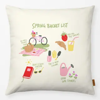 Kissen Spring Bucket List