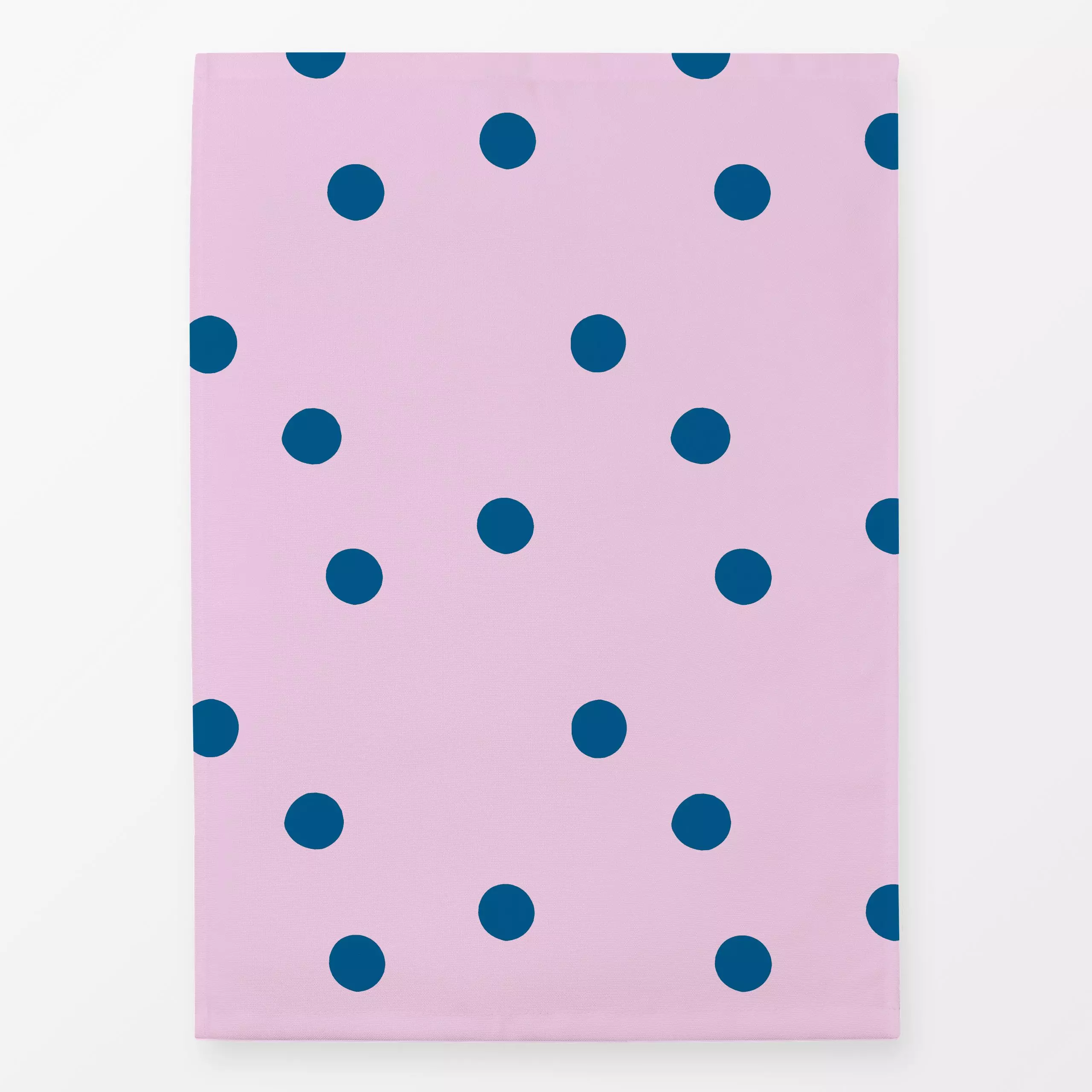 Geschirrtücher Blueberry rose - Symbole & Muster - von „Julia Reyelt"; minimal, Punkte, rosa, Blaubeeren, modern, blau, gepu...