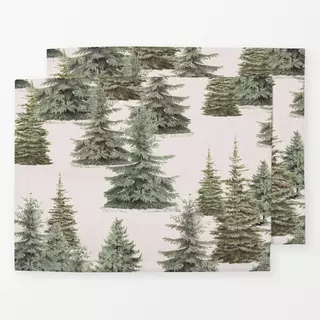 Tischset Christmas Tree Forest I