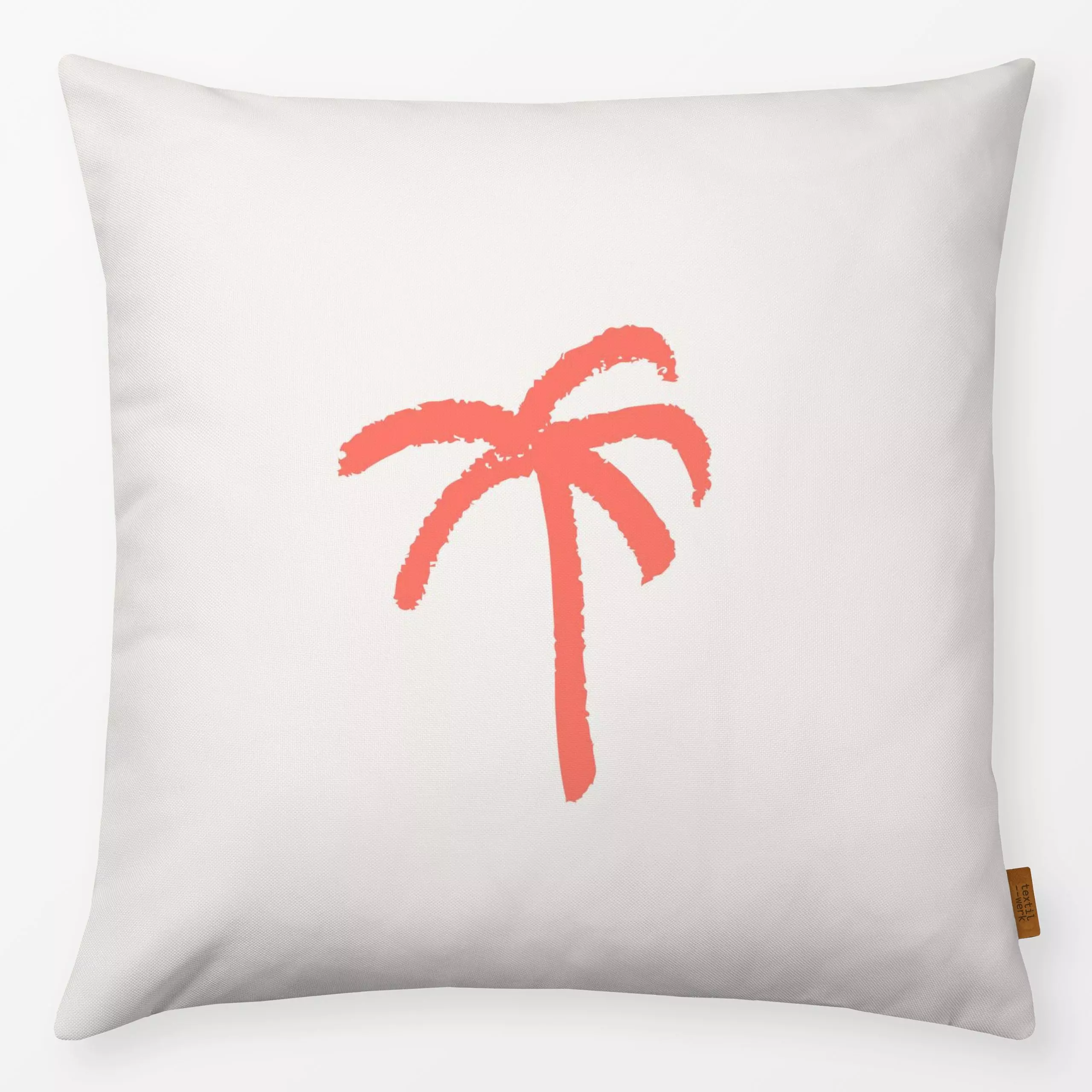 Kissen Ethno Palme bunt - Natur & Landschaft, Sommer, Pflanzen & Botanik - von „Kruth Design"; Palmen, Garten, Sommer, Palme...