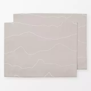 Tischset Berge Dunkel