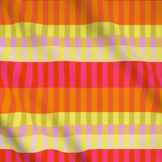 Meterware Streifen Sommer Bunt
