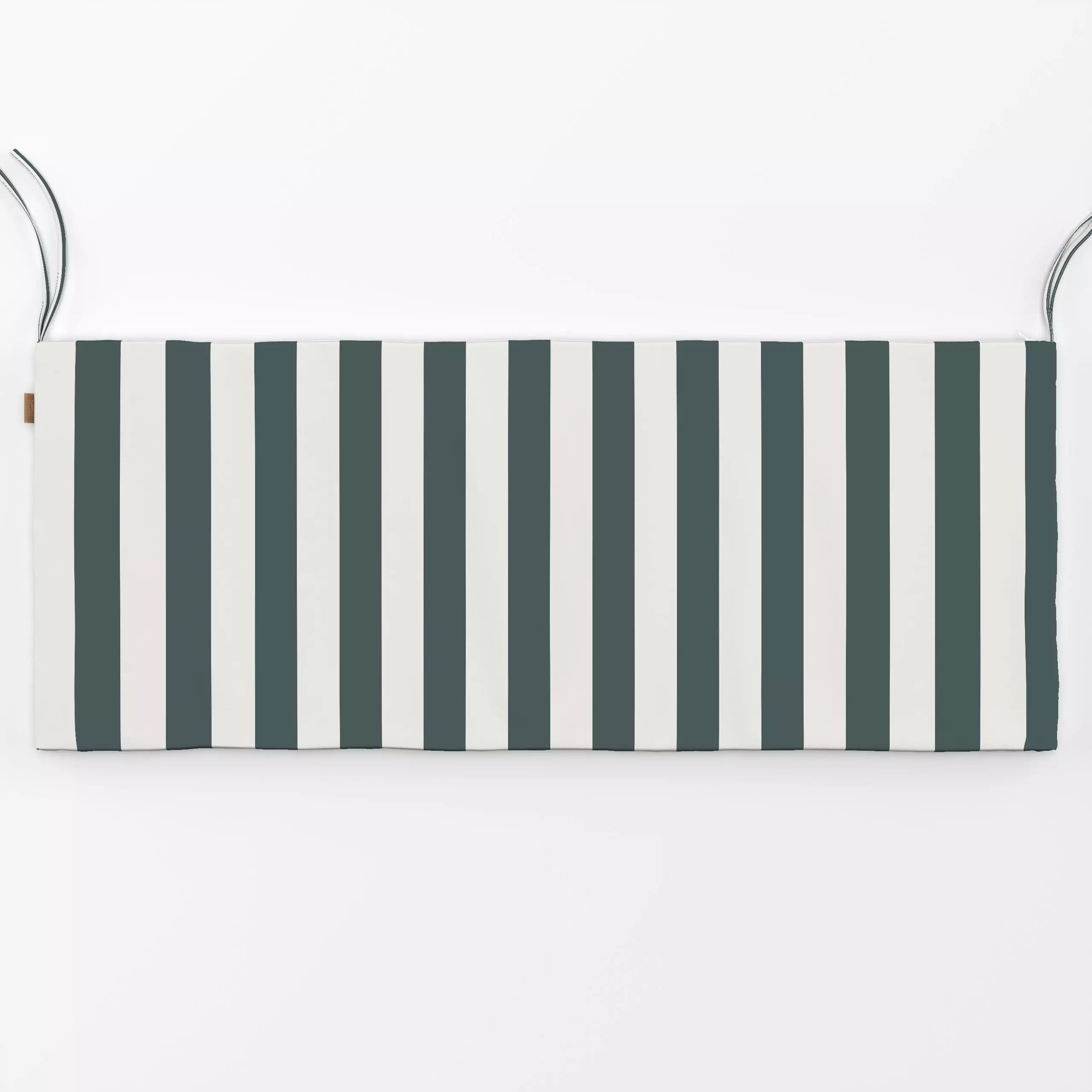Bankauflage Breite Streifen Grün - Symbole & Muster - von „Anna Petersen"; minimal, Streifen, skandinavisch, Weihnachten, No...
