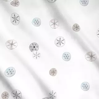 Meterware Snowflakes Weihnachten