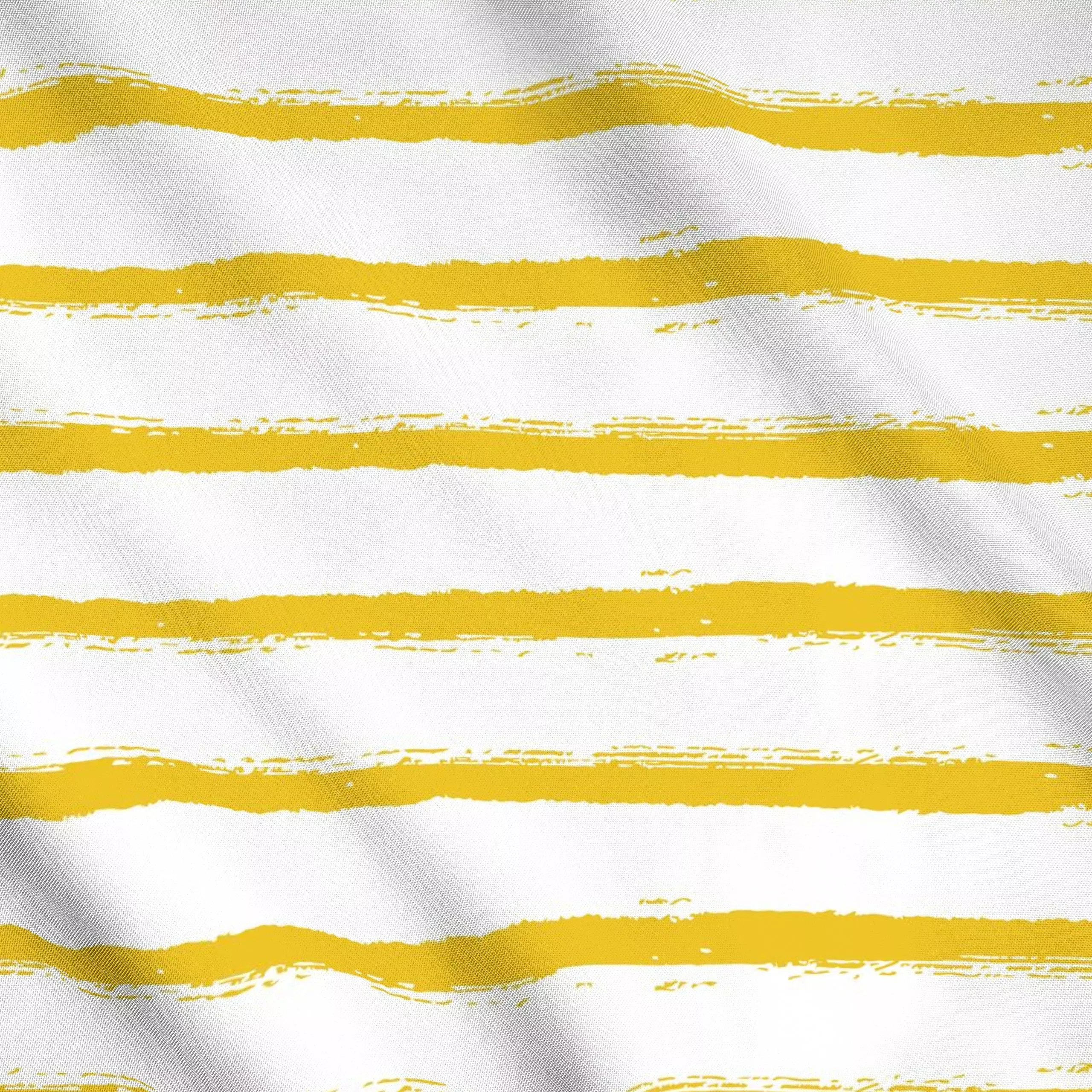 Meterware Sonnen Gelb - Streifen 2 - Symbole & Muster, Retro & Vintage - von „Uta Naumann"; Streifen, Garten, Sonne, Zitrone...