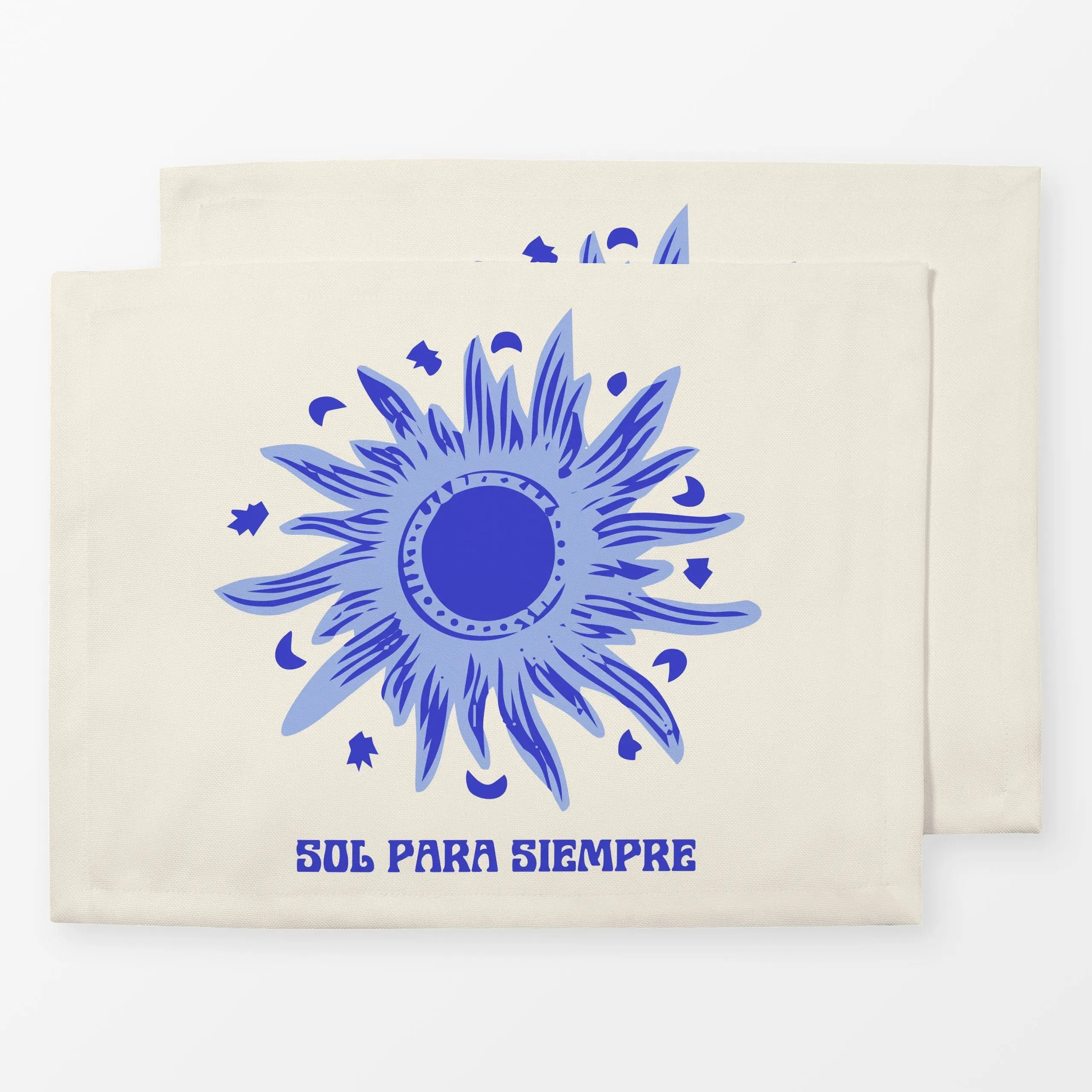 Tischset Sol para siempre - Natur & Landschaft, Sommer, Symbole & Muster - von „Patries Elisabeth"; Sonnenaufgang, Sonnenunt...