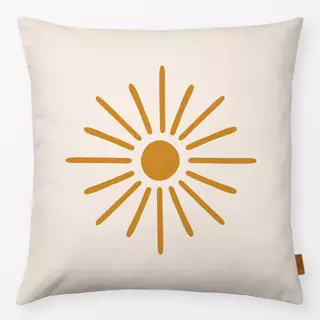 Kissen Sun beige yellow