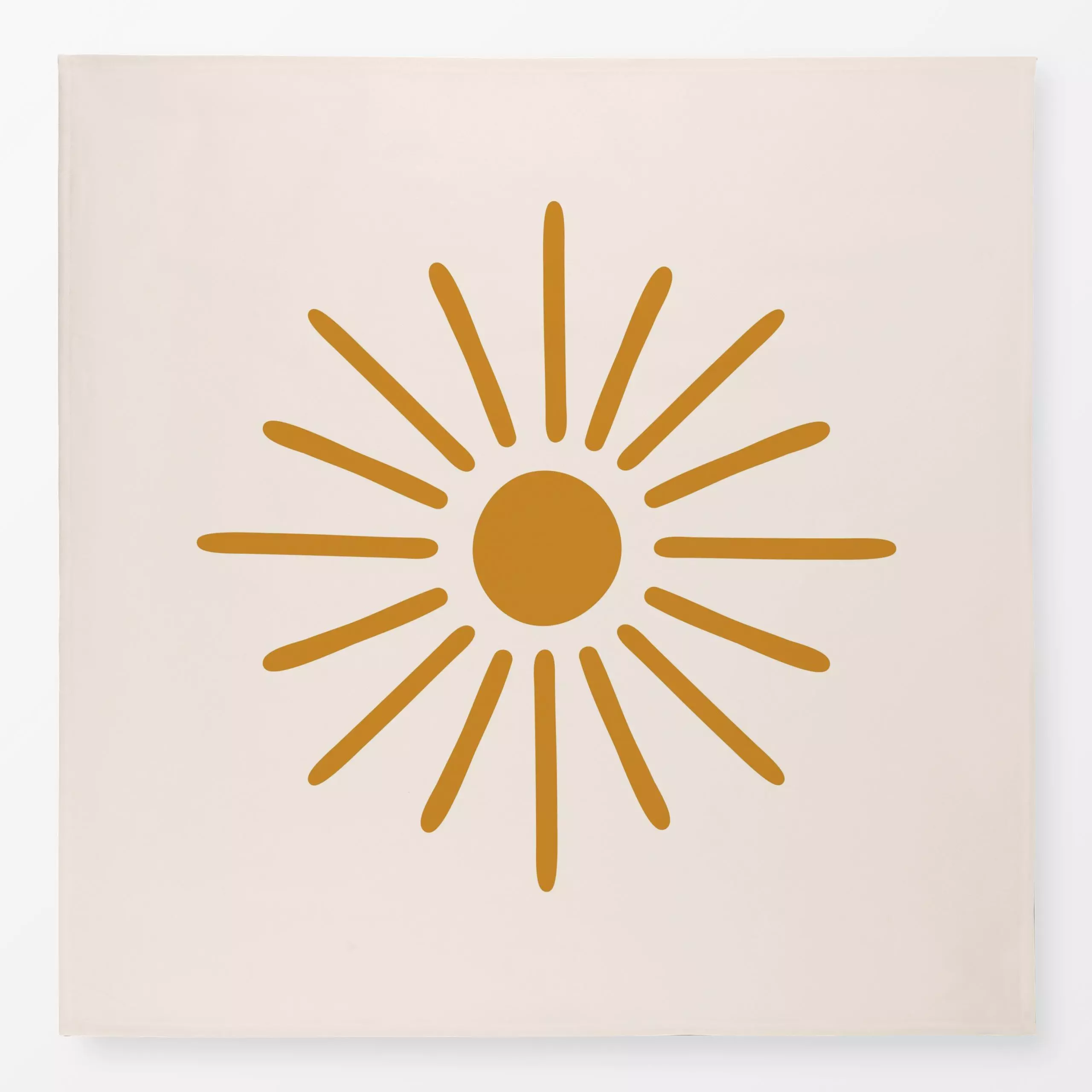 Tischdecke Sun beige yellow, fürs Kinderzimmer, Sommer, von Kathrin Woo