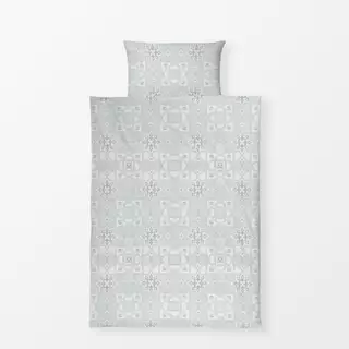 Bettwäsche Blaugrau boho Marrakesh Fliese