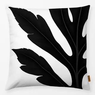 Kissen Feuille Noire