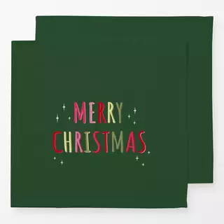 Servietten Merry Christmas