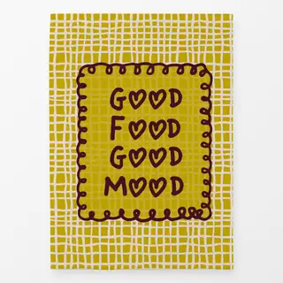 Geschirrtücher Good-Food-Good-Mood