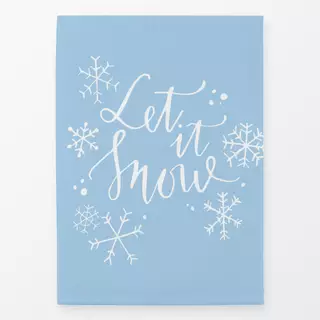 Geschirrtücher Let It Snow