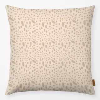 Kissen Beige Dots