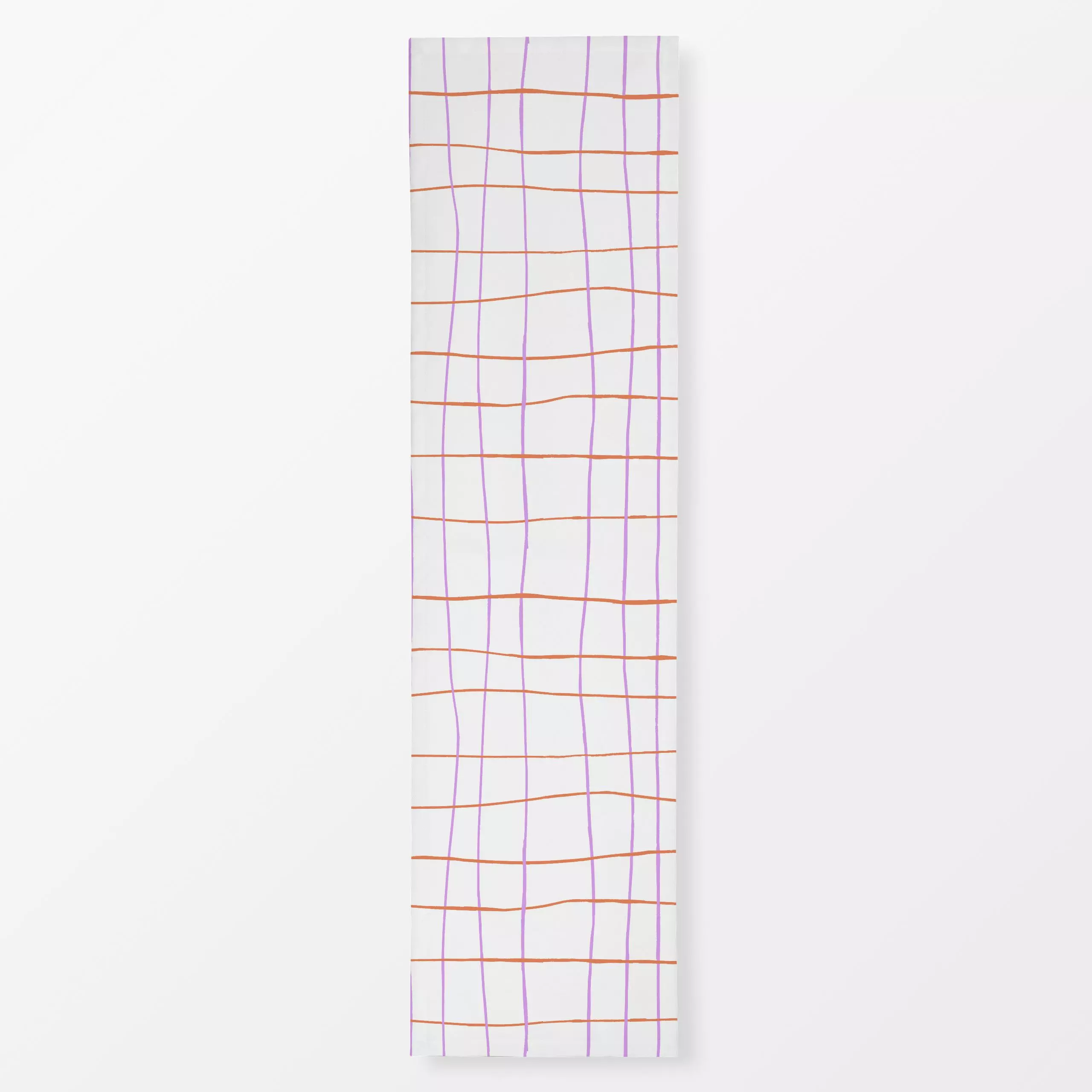 Tischläufer Grid Color, gemustert, von Studio ROSAGRAU