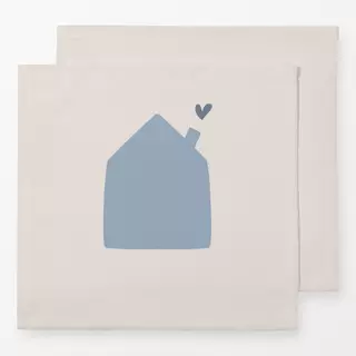 Servietten Blau
