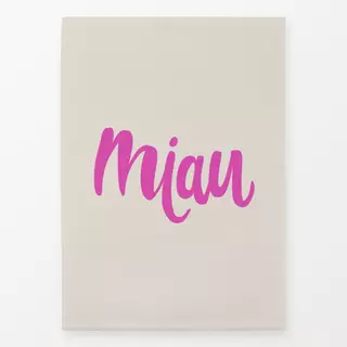 Geschirrtuch Miau Pink