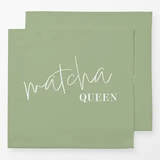 Servietten Matcha Queen
