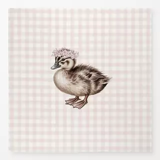 Tischdecke Coquette Kleine Ente Gingham