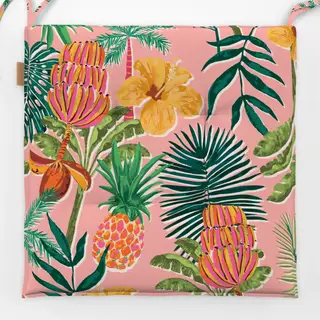 Sitzkissen Exotic Jungle Vibes pink