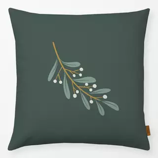 Kissen Mistelzweig Grün
