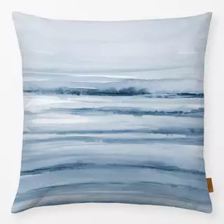 Kissen Watercolor strokes Blue