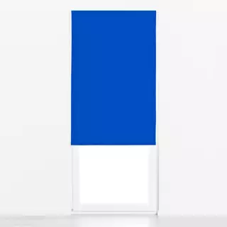 Raffrollo colors Meeresblau