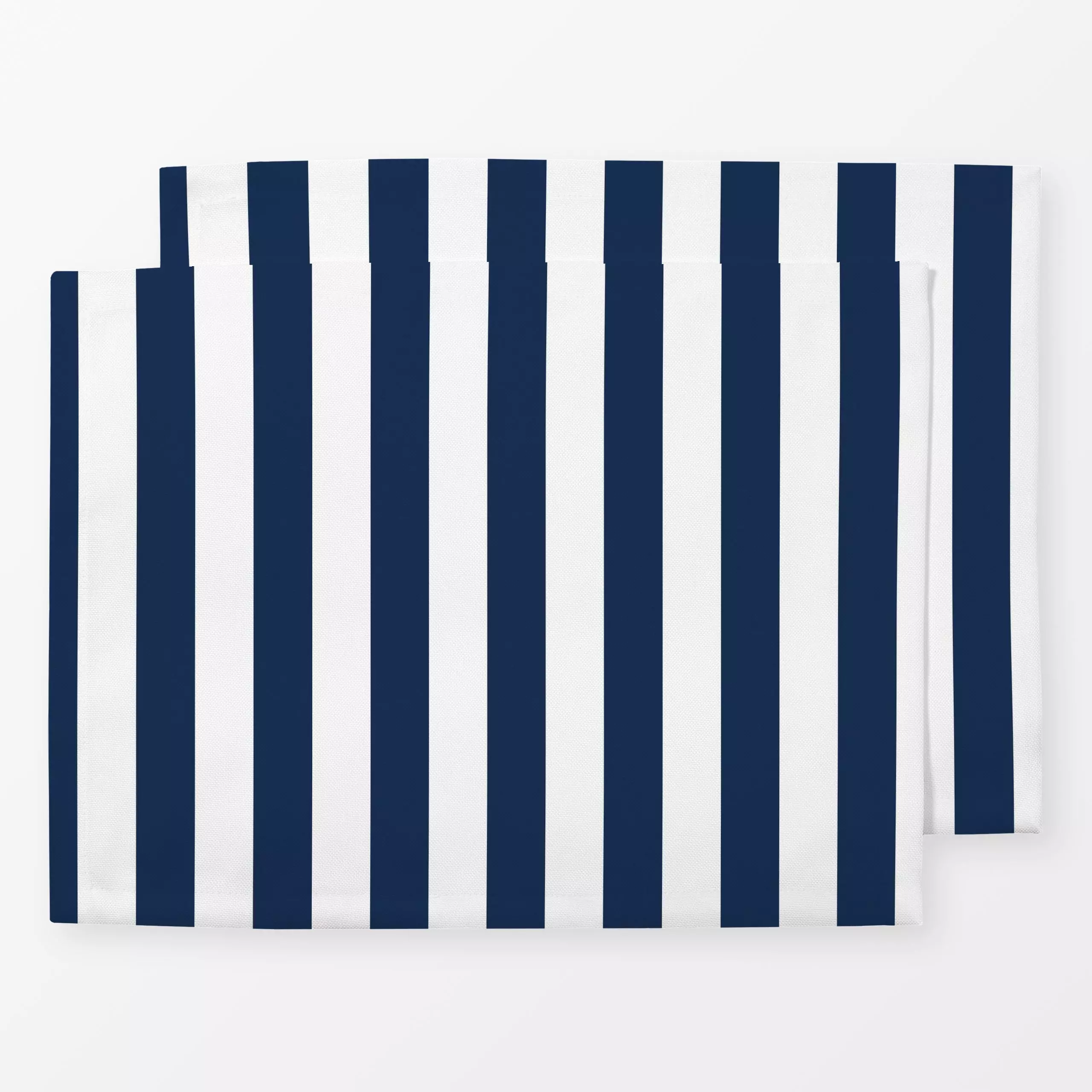 Tischset Skipper Streifen schmal - Sommer, Symbole & Muster - von „Studio ROSAGRAU"; Kinder, Linien, Blaugrau, Streifen, gra...