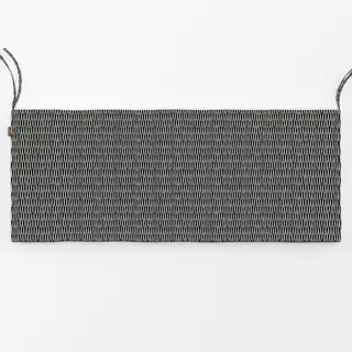 Bankauflage Boho Pine Needles black
