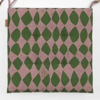 Sitzkissen Happy Karo Chromgrün