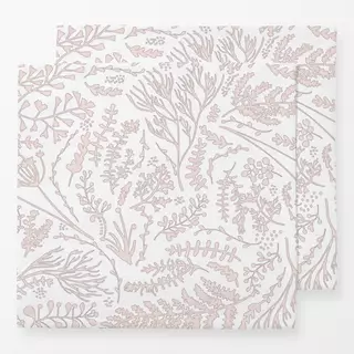 Servietten Kräuter und Farne Rose