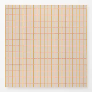 Tischdecke Pastel grid gelb
